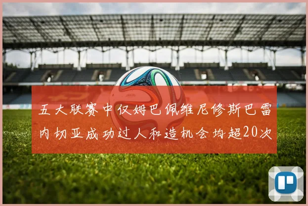 五大联赛中仅姆巴佩维尼修斯巴雷内切亚成功过人和造机会均超20次的传奇表现